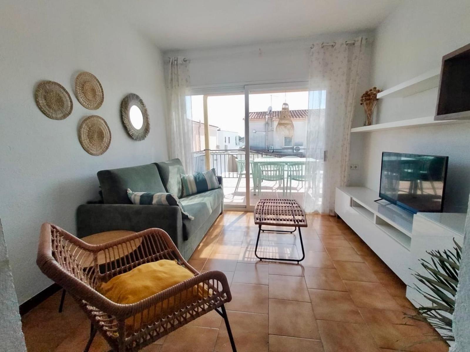 Gorgot P1 I Apartamento Con Terraza Y Piscina Comunitaria Cerca De La Playa Empuriabrava Εξωτερικό φωτογραφία