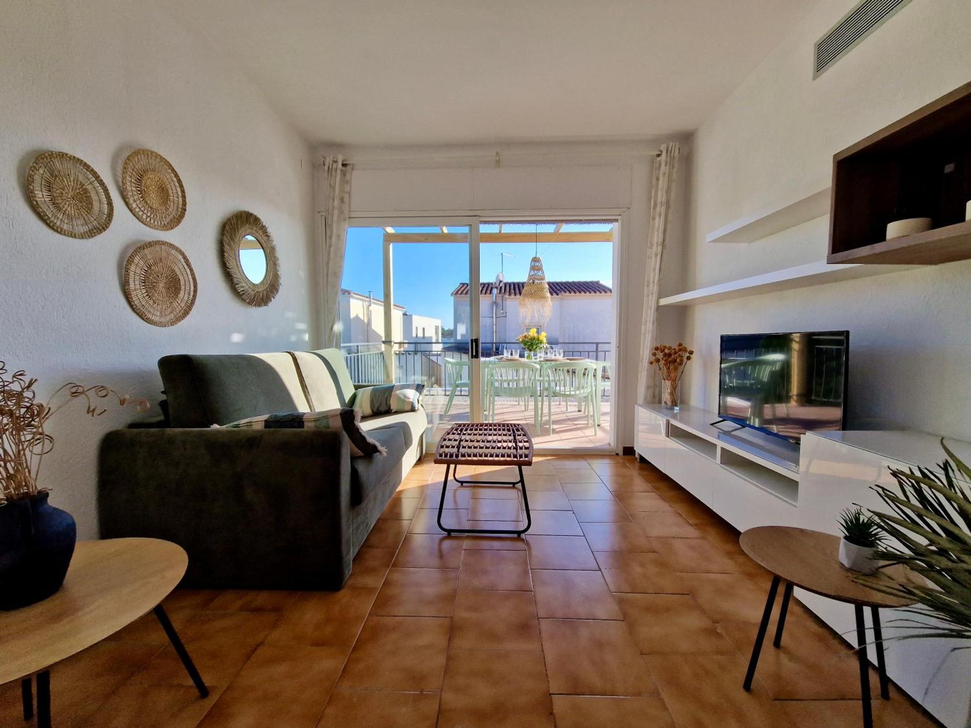 Gorgot P1 I Apartamento Con Terraza Y Piscina Comunitaria Cerca De La Playa Empuriabrava Εξωτερικό φωτογραφία